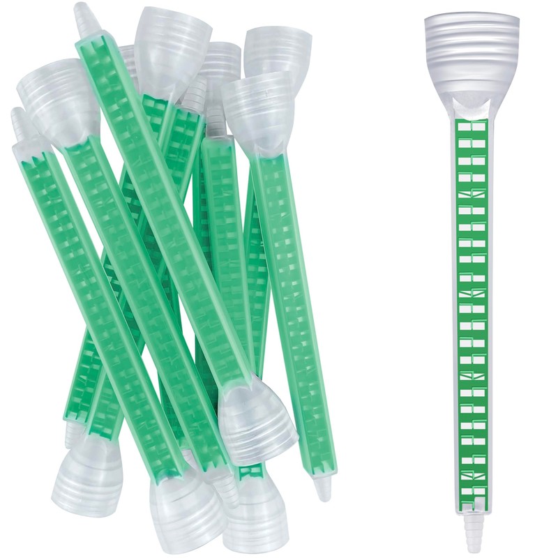 houya 20 Pack Epoxy Mixing Nozzle Adhesive Static Mixing Nozzle