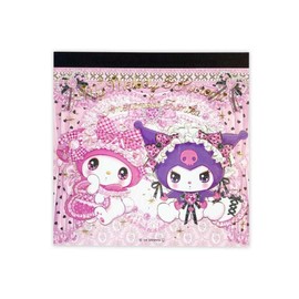 My Melody & Kuromi [Notepad] Memo Pad Amanomori Fumika