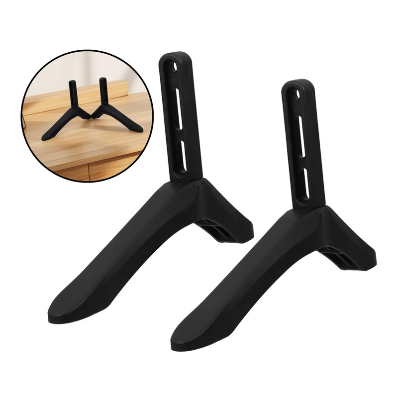 iplusmile 1 Set Tv Stand Legs Replacement Tv Pedestal Feet