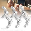 6Pcs Guitar String Tuning Peg Metal 3 Left 3 Right