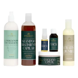 Kit Para Cabello Crecimiento Nutricion Y Reparacion Natural