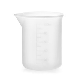 QWORK 8 Stück Silikon-Messbecher, 100 ml Silikonbecher für Harz, silikonbecher für epoxidharz, für Heimwerker Basteln, Epoxidharz, Gießformen, Wachsen, Küche