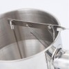 40oz Pancake Batter Dispenser with Squeeze Handle, Stainless Steel Cupcake