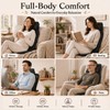 comrelax Vibrating Back Massager for Chair with Heat & Cooling,
