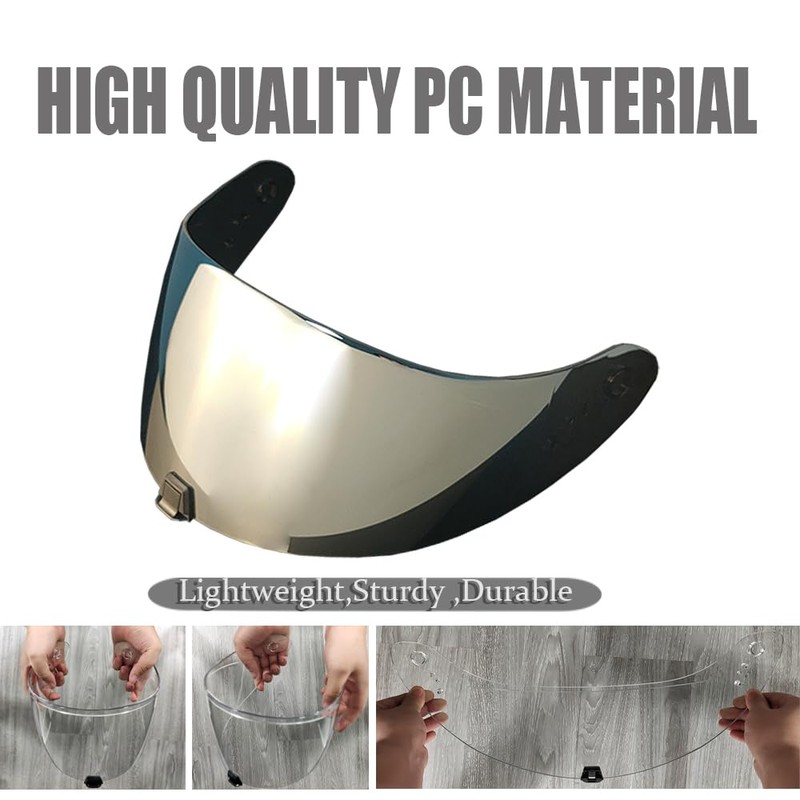 ZQIYDYP R420 Helmet Shield Replacement,Helmet Visor for R420 Helmet Lens