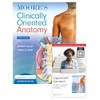 Moore's Clinically Oriented Anatomy 9e Lippincott Connect Print Book and