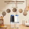 KIARYUOLL Gravity Electric Salt And Pepper Grinder Set, Automatic Salt