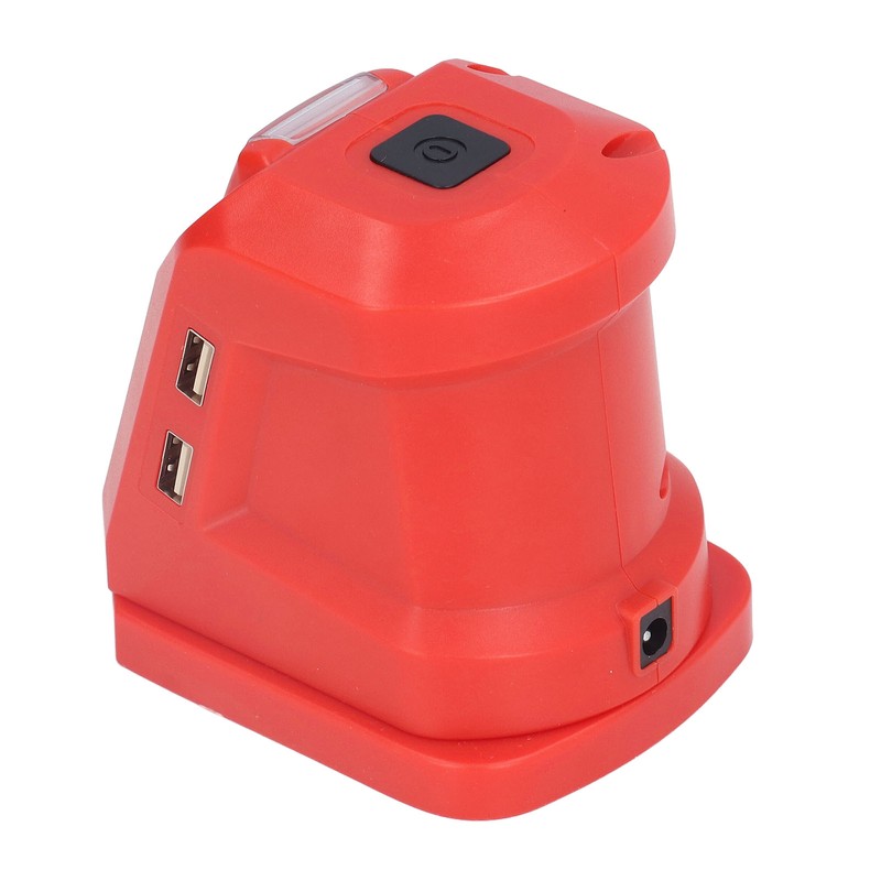 Rechargeable Spotlight Power Tool Lithium Battery Charging Lamp with USB