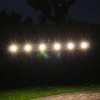 HUAZIZ 10 pieces 9-LED house lighting, 15 cm, warm white