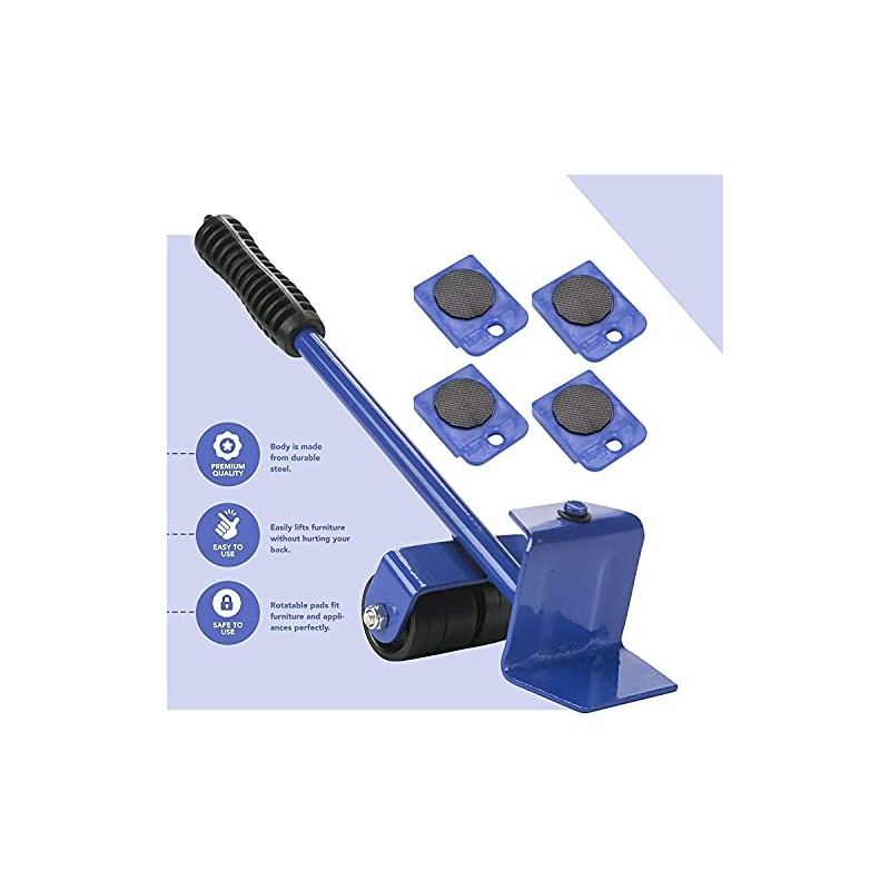 Furniture Transport Roller Set 5 Pieces - 4 Furniture Rollers