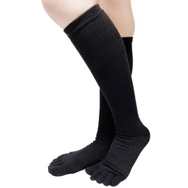 kokoromeika 5 toe compression socks, compression socks, compression socks, five-toe socks, 5 toe socks, Black