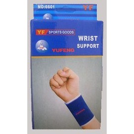 2 x WRIST WRAP SUPPORT ELASTIC ARTHRITIS BRUISE INJURY SLEEVE BANDAGE SPORTS