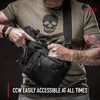 WOLF TACTICAL Compact EDC Sling Bag - Concealed Carry Shoulder