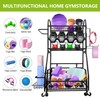 FULOOPHI Dumbbell Rack, 400LBS Weight Rack for Dumbbells Kettlebells, Adjustable