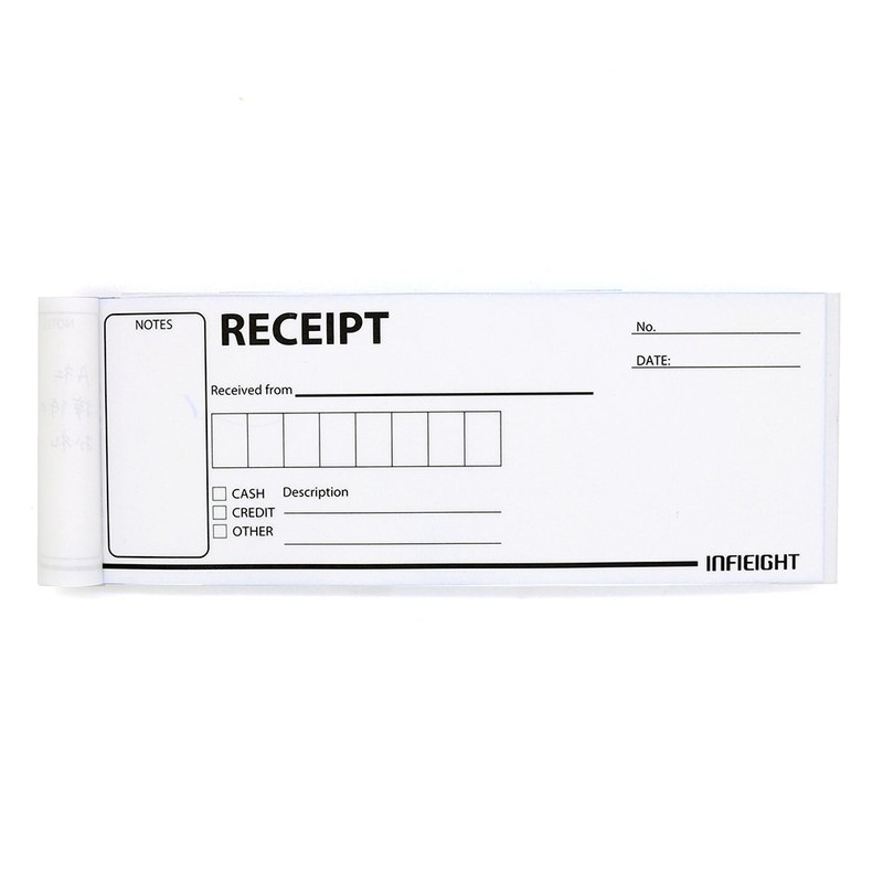 infieito Receipts Inf – 100013 – 01 