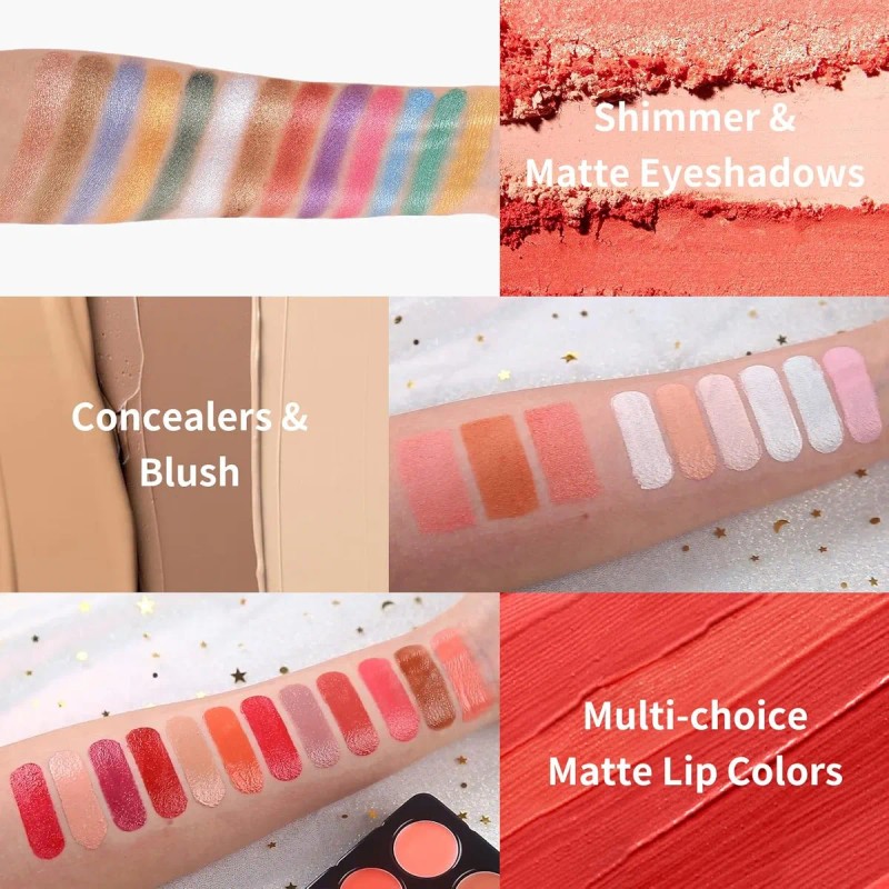 Kit De Maquillaje Completo Charmcode Todo En Uno Juego De