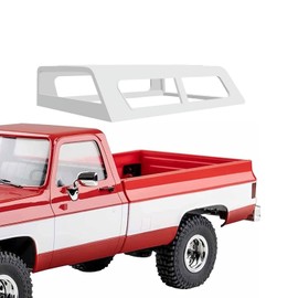 Canopy Topper for 1/18 Scale FMS K10 / Eazyrc Glacier RC Crawler Truck Upgrade Parts (White)