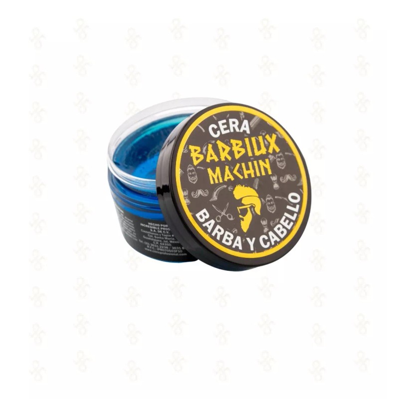 Barbiux Kit 3 Cera Para Cabello Barba Hombre Fijacion Crecimiento