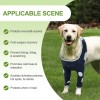 Doglemi XS- 17-19 Dog Suitical Recovery Double Sleeves Dog Apparel,