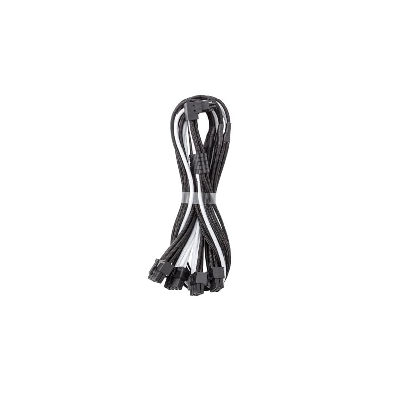 CableMod RT-Series Pro ModMesh Sleeved 12V-2x6 12VHPWR 90° StealthSense PCIe