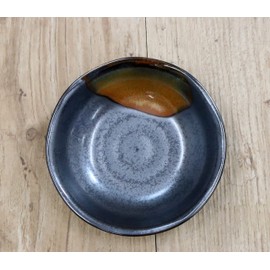 New Carefully Selected Soba Monogatari Soba Dokoro Teppei Rokubei 3.0 Deep Plate, 1 Piece