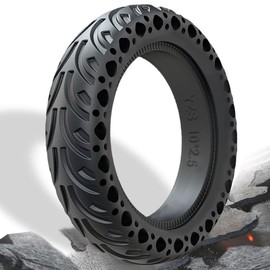 GLDYTIMES 10 Inch Solid Tire, 10x2.5 60/70-6.5 Tubeless Tyre Fit for Segway Ninebot Max G30P G30LP/Gotrax G5 G6/Zero10x /Titan Pro Electric Scooter and other, Plosion-Proof Honeycomb Anti-Skid Tire