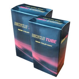 Tubo de bicicleta de 50,8 cm x 2,35 cm, compatible con tubo interior de bicicleta de 20 pulgadas, 2,10 – 2,40, paquete de 2