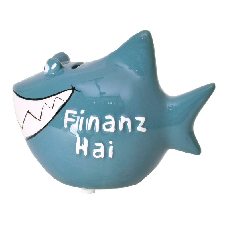 KCG Money Box Piggy Bank Small Financial Shark