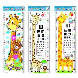 Height Chart Height Measurement Wall Sticker Children's Growth Chart Height H01 SE00740 100ea