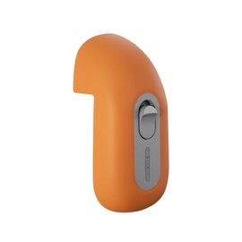 EUDEMON Child Proof Door Finger Pinch Guard, Baby Revolving Door Stopper, Door Latch Door Guard, Easy to Install (1 Pack,Orange)