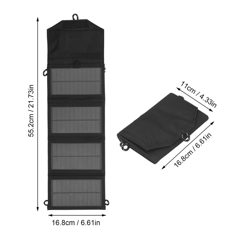 Solar Panel Portable Foldable Lightweight High Conversion Efficiency Wide Application