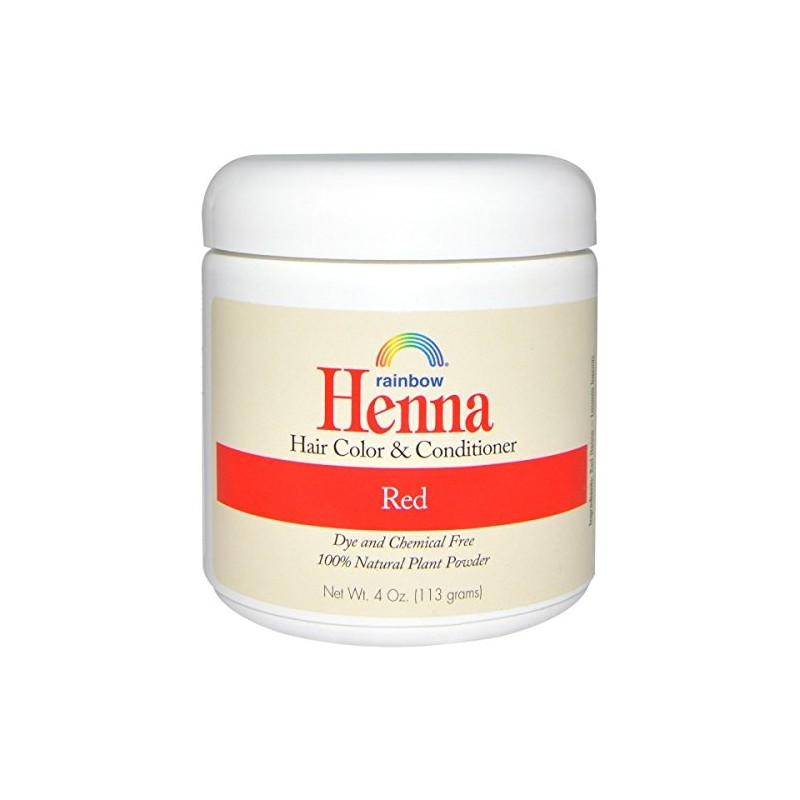 Rainbow Research Red Henna, 4 Ounce (Pack of 2)