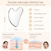 Gua Sha Herramienta de Masaje de Acero Inoxidable Guasha