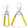 Heavy Duty Stainless Steel Cutting Scissors for Electrical & Workshop