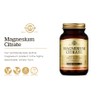 Solgar Magnesium Citrate - 60 Tablets - Promotes Healthy Bones,
