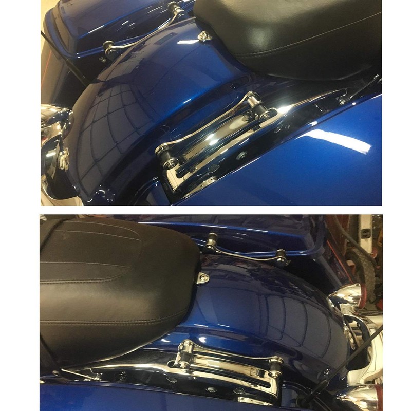 Motorcycle 4-Point Docking Hardware Kit Fits for Harley Touring Models