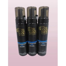 BONDI SANDS SELF TANNING FOAM "DARK" 6.76 OZ LOT OF 3