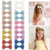 BBGifts 20Pcs Glitter Baby Hair Clips Sequins Toddler Girl Hair