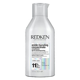 REDKEN- Acondicionador Acidic Bonding Concentrate|Reparador y de anti-quiebre para cabello dañado| Proporciona máxima reparación, acondicionamiento intenso y fuerza|Con ácido cítrico| 300ml