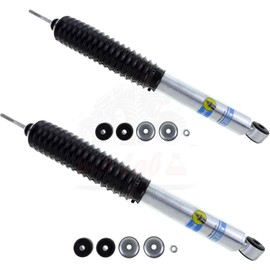 Bilstein 5100 Gas Shock Front Pair compatible with 01-10 Silverado 1500HD 2500 3500 w/4-6" Lift