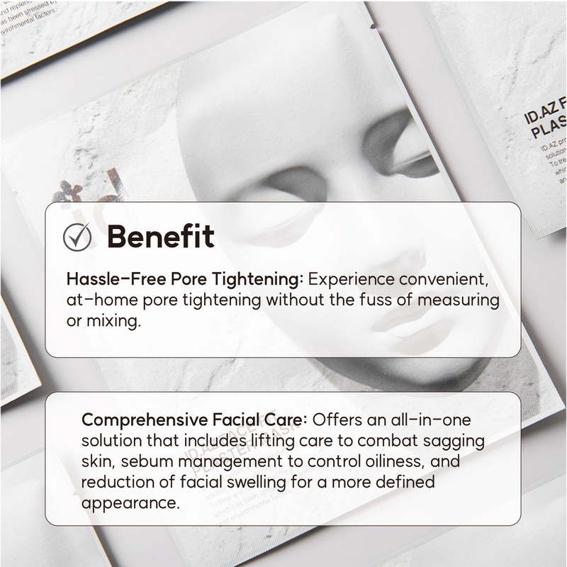 ID Placosmetics [ID Placosmetics]Face Fit Plaster Mask 20g (4ea)