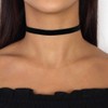 Zoestar Black Velvet Choker Necklacce for Women