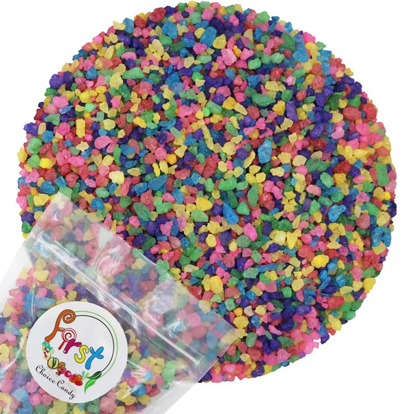 FirstChoiceCandy Rock Candy Crystals 2 Pound Bulk Bag (Assorted)