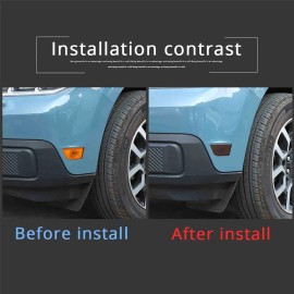 e-power-auto-Trim 5X Tail Light Cover Third Brake Turn Signal Lamp Cover For Ford Maverick 2022-24