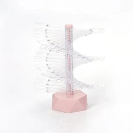 Nail art color chart display stand nail display stand pink square typeWFLOP0I / 네일 아트 컬러 차트 진열대 네일 디스플레이 스탠드 핑크스퀘어형WFLOP0I