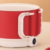 1.8L Electric Cooking Pot Multifunction Efficient Prevents Stick Foldable Handle