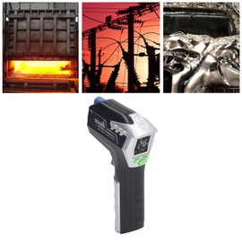 Infrared Thermometer, ABS Infrared Temperature Indicator Gun with Automatic Shut-Off, Lightweight 50°C - 550°C for Chemical Equipment