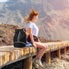 Suchoow Drawstring Backpack, Drawstring Gym Bag, Waterproof Sports Gym Bag,
