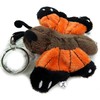 Butterfly Amelina Plush Key Ring Orange Plush Toy Cuddly Toy,