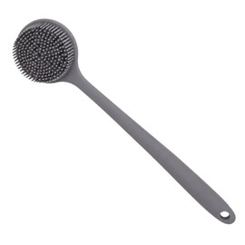 Estropajo de silicona para el cuerpo, cepillo de ducha de mango largo para la espalda, cepillo de silicona para el cuerpo, cepillo de ducha,...       